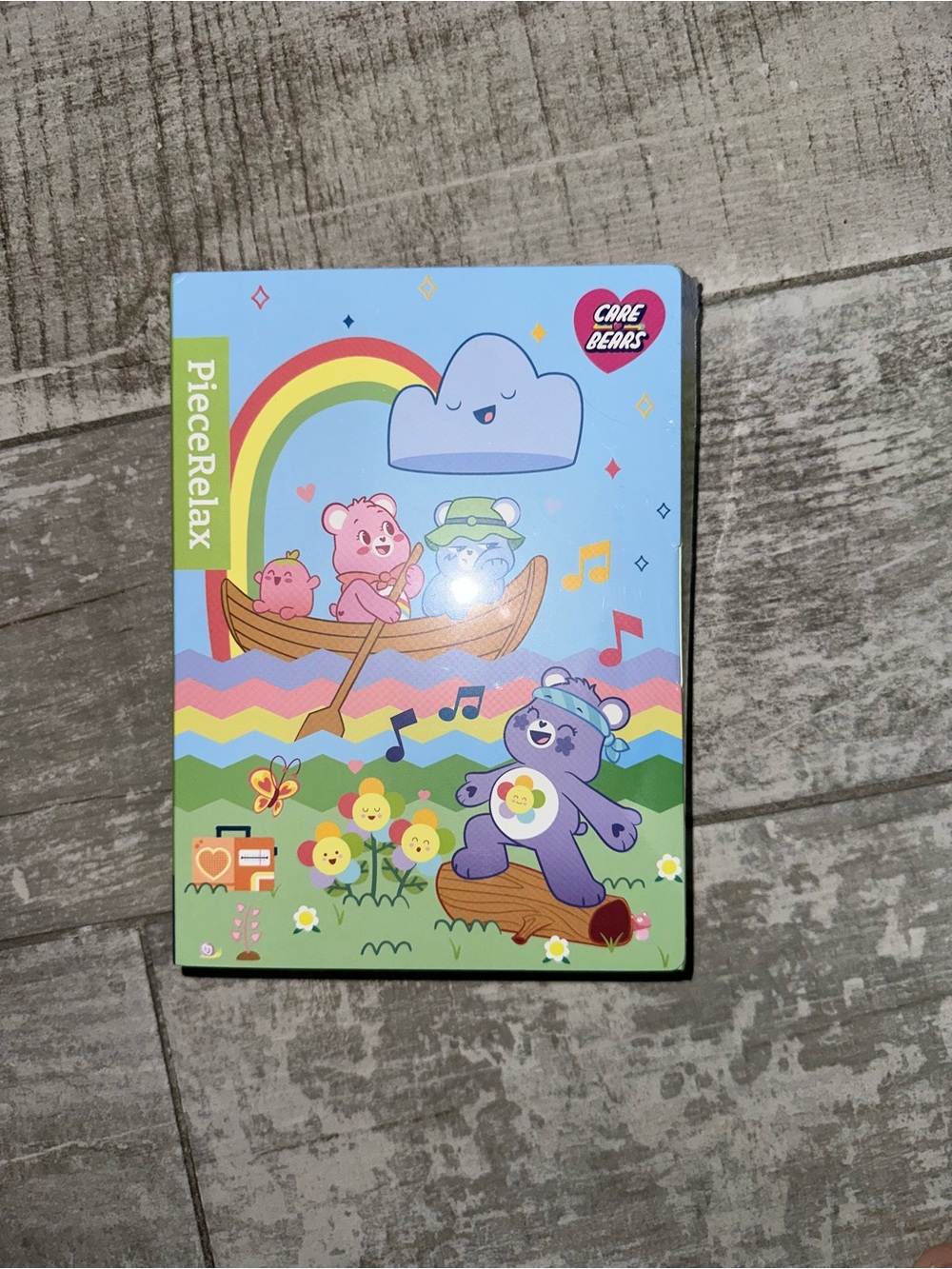 Care Bears x PieceRelax A6 Puzzle Journal Notebook! Brand NEW